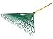 Extra-Wide 30" Leaf Rake - Covers More Yard with Less Effort - Hardwood Handle - Just 36 oz!