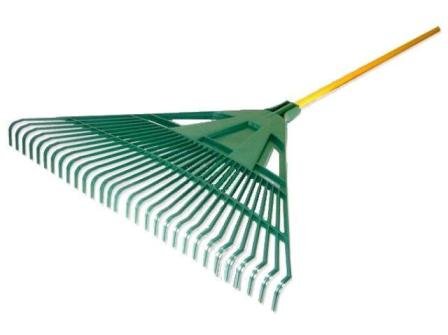 Childrens Toyshop  Outdoor Living : Extra-Wide 30" Leaf Rake - Covers More Yard with Less Effort - Hardwood Handle - Just 36 oz!