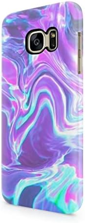 Samsung Galaxy S7 case,Sailing Fashion Holographic Water Tie Dye Rainbow Colorful Pale Rad Indie Boho Tumblr Protective Antiskid Durable Hard Plastic Phone Case Cover for Samsung Galaxy S7