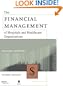 The Financial Management of Hospitals and Healthcare Organizations