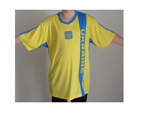Ukraine Ländershirt Trikot Größe XL