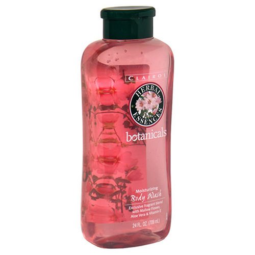 Clairol Herbal Essences Botanicals Moisturizing Body Wash, 24-Ounce Bottles (Pack of 3)