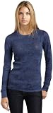 Calvin Klein Performance Women's Crew Neck Burnout Top