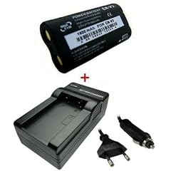 ANGEBOT IM SET: Hochleistungs Kamera Li-Ion Akku + Akku Ladeger�t mit Kfz Adapter f�r Kodak Easyshare DX-3600 DX-3700 DX-3900 DX-4330 DX-4530 DX-4900 DX-6340 Easyshare Z-650 Z-700 Z-740 Z-812is C-310