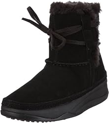 Skechers Tone-ups Chalet Snow Day 38722 BKS, Damen Stiefel, Schwarz (BKS), EU 38