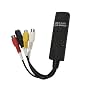 EasyCap USB 2.0 Video Capture Device DVR Card Adapter with Audio - DVD/VCD Maker from video sources: VHS, V8, Hi8 for laptop/PC,video recorder, camcorder, DVD player or Satellite TV receiver ( NTSC and PAL Compatible,supports Windows 2000/XP/Vista,Includes Vedio Capture & Editing software)