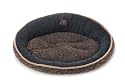 Premier Pet Pet Cloud Fleece Bed, Black Faux Jag, Small