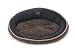 Premier Pet Cloud Fleece Bed, Black Faux Jag, Medium