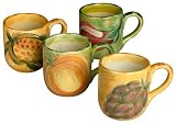 Pfaltzgraff Central Market Mugs, Set of 4