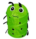 Green Caterpillar Pop Up Laundry Toy Basket