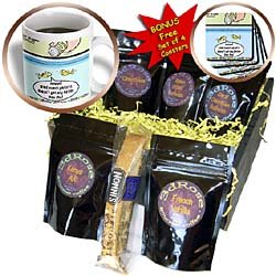 Rich Diesslins Funny Out to Lunch Cartoons - Fish Food - Life in an Aquarium - Coffee Gift Baskets - Coffee Gift Basket