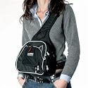 PetEgo Marsuack front pet carrier. Airline approved dog cat carrier. Color=Beige,Size 9.75"X9.75"X7.75" (open)