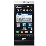 LG GD880 Mini Unlocked GSM Phone with 5 MP Camera, Touchscreen, Wi-Fi, Bluetooth and Micro SD Memory Extention--International Version with No U.S. Warranty (Black)
