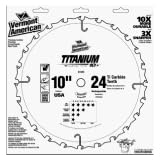 Titanium Rip Blade 24 Tooth 10 by Vermont American