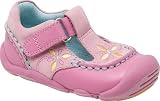 Infant Girls' Stride Rite Robin T-Strap (4 W Infant in Rose/Sugar Pink Nubuck/Leather)