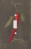 Chilli Pepper Decorative Switchplate Cover