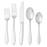 Cuisinart by Wallace Omega 20-Piece Stainless-Steel Flatware Set, Service for 4