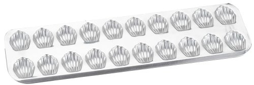 World Cuisine Madeleine Sheet, Tin, 1 5/8