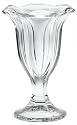 Anchor Hocking Tulip Sundae Fountainware, Clear, Set of 12