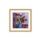 Tulips in a Blue Vase Framed Lithograph- 26.75x26.75"
