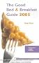 Good Bed and Breakfast Guide