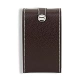 Friedrich Coffret &agrave; Bijoux Unisex en Acier/Cuir Morraon et Ivoire, forme Rectangle, le poids 3000 grammes