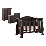 Bundle-68 500 Series Crib Set in Rubbed Black