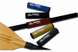 Yakgrips Kayak Paddle Grips (1 Pair), Black for take apart shaft