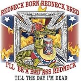 Redneck Yard Dog-Chopper Adult T-Shirt