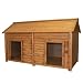 Premium Pet Products Systems Simply Cedar Duplex Dog House, X-Large