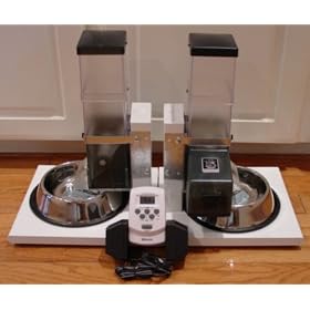 automatic Cat Feeder-CSF-3 Double Cat Super Feeder from Cat Food