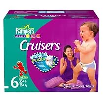Pampers Cruisers Big Pack Size 6 35 + lbs.