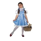 Wizard of Oz Child's Deluxe Sequin Dorothy Costume, Medium