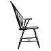 Carolina Classic Cottage  Windsor Arm Chair, Antique Black