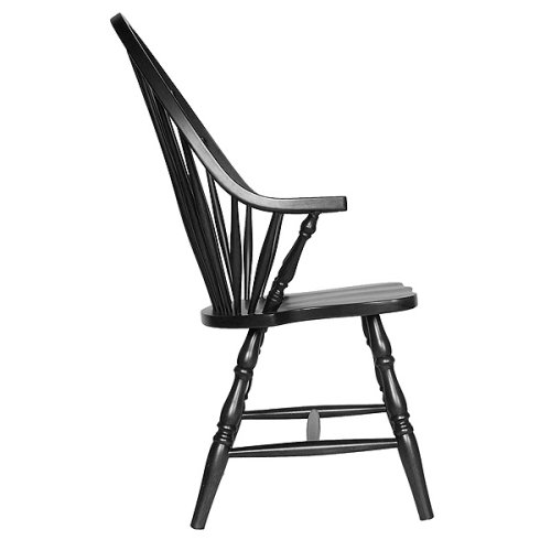 Childrens Toyshop  Kitchen & Housewares : Carolina Classic Cottage  Windsor Arm Chair, Antique Black