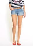 Mango Women’s Shorts Kathy, 10, Medium Denim