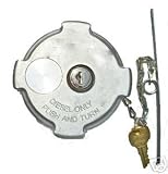 Locking Diesel Fuel Cap for Freightliner Trucks - 4 Push & Turn