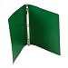 ACCO AccoHide Round Ring Binder, 8.5 x 11 Inches, 1 Inch Capacity, Semi-Rigid Cover, Forest Green (A7039716A)