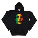 Bob Marley Tri Color Face Hoodie