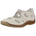 Rieker Celia L1786-60, Damen Ballerinas, beige, (crema/beige 60)