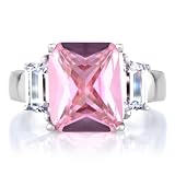 Simulated Pink Diamond Engagement Ring - Jlo Inspired Size 8<br />
” /></td>
<td>
<span class=