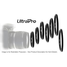 UltraPro Step-Up Adapter Ring 30mm Lens to 43mm Filter Size