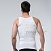 Men's Shaper Slimming Shirt Elastic Sculpting Vest White Ssy-2 (XL)