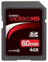 SanDisk SDSDHV-004G-A15 4GB Video HD SDHC