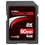 SanDisk SDSDHV-004G-A15 4GB Video HD SDHC