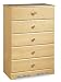 Lily Rose 5-Drawer Chest- Romantic Pine