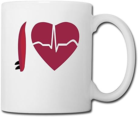 Cool Customize Your I Love Surfing In White Ceramic Mug