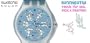 PLAYFUL AND FUN BUNNY SWATCH SWISS BUNNYSUTRA UNISEX'S WATCH (GAME). SWATCH TOUCH MODEL STGK101. LIMITED EDITION AND CONTROVERSIAL - GLOWS IN THE DARK