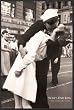 Nurse Kissing Sailor Wars End Kiss Photography Poster Dry Mounted Wood Framed.