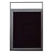 Aarco ADC3624H 36 x 24 Inch Enclosed Aluminum Directory Cabinet with Header